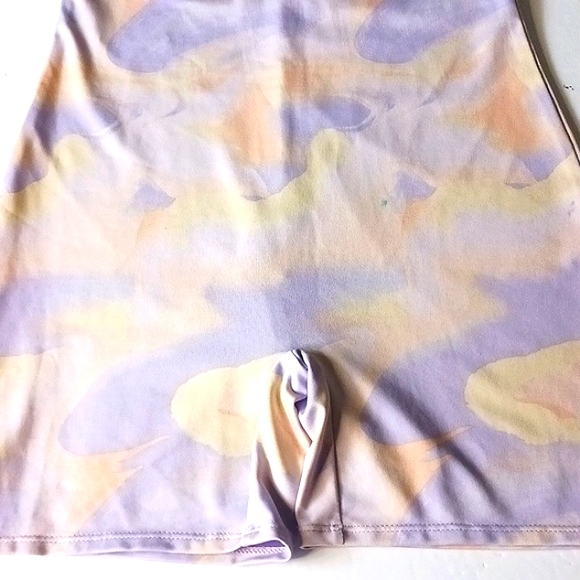 CAT&JACK Multi-Colored Pull-On Biketard Keyhole Cut-Out Back Size XL 14 - Picture 2 of 12